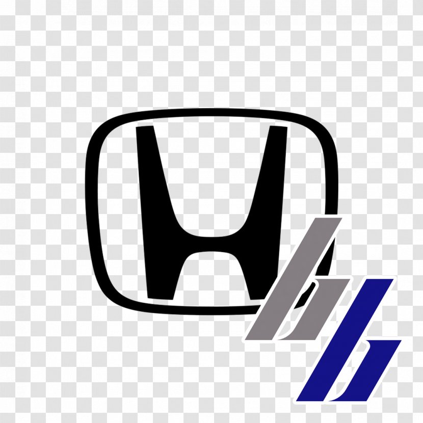 Honda Logo Car Civic Accord - Black And White Transparent PNG