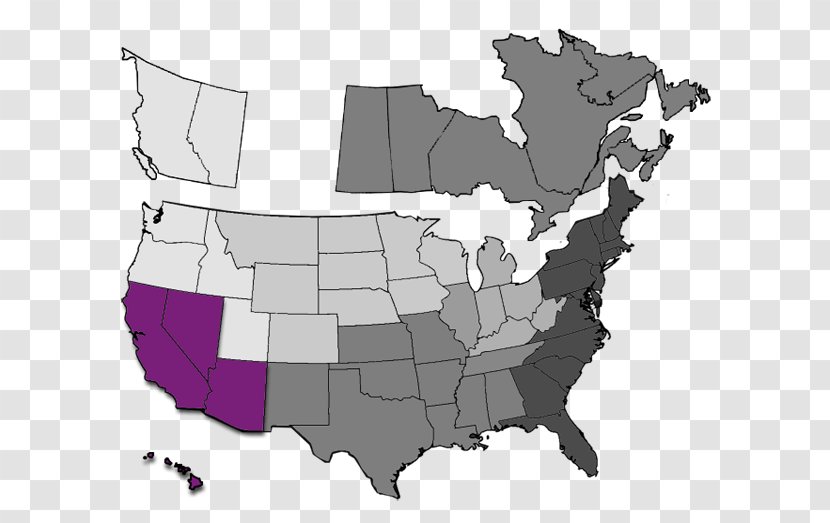 United States Map U.S. State Business - Americas Transparent PNG