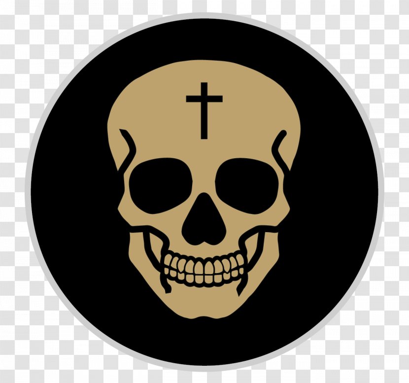 Skull Symbol - Sticker Transparent PNG