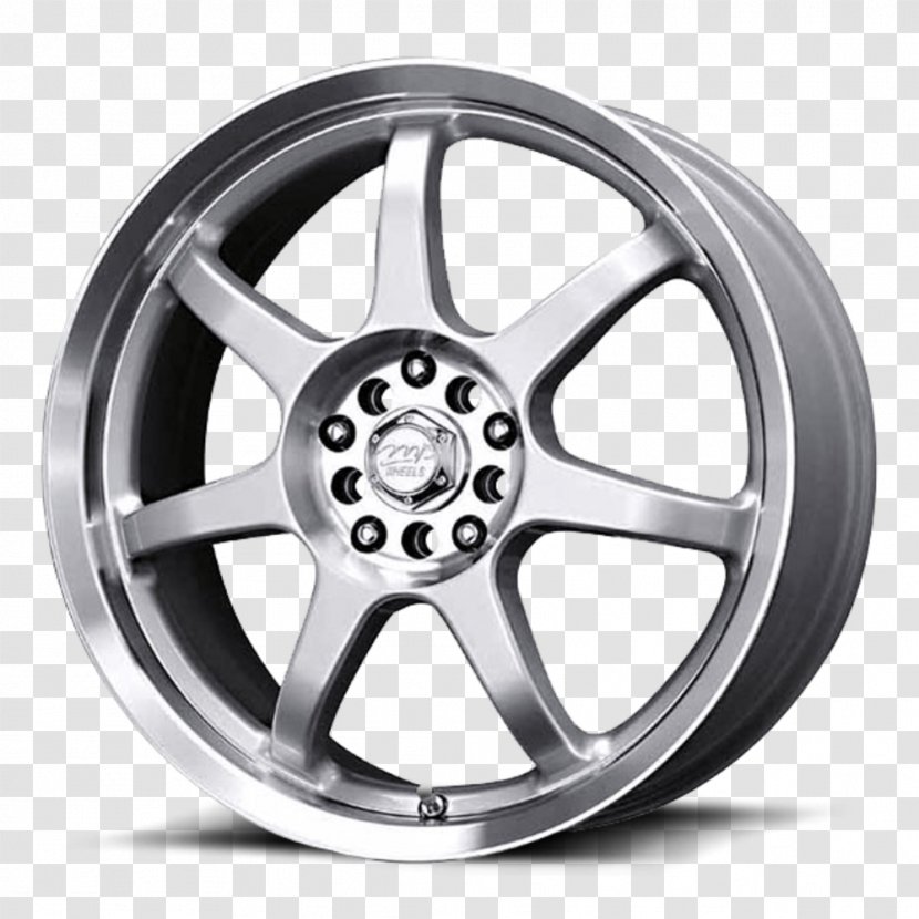 Car Rim Spoke Wheel Tire - Custom Transparent PNG