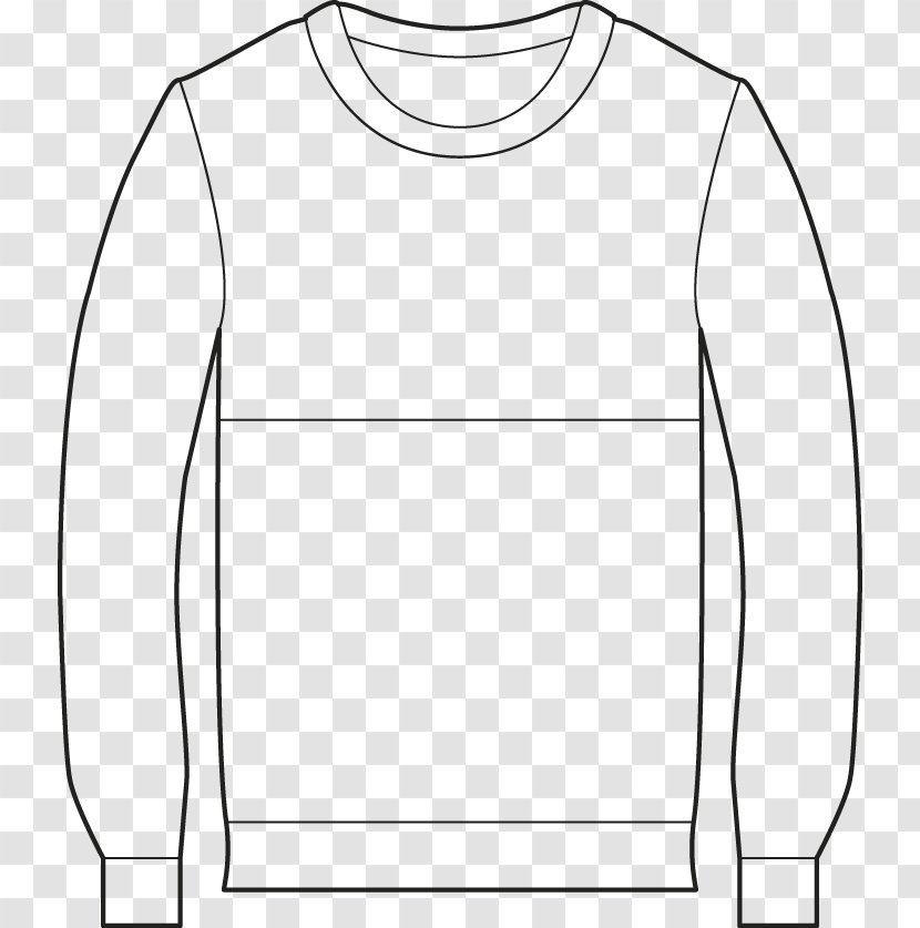 Long-sleeved T-shirt Dress Collar - Long Sleeved T Shirt Transparent PNG