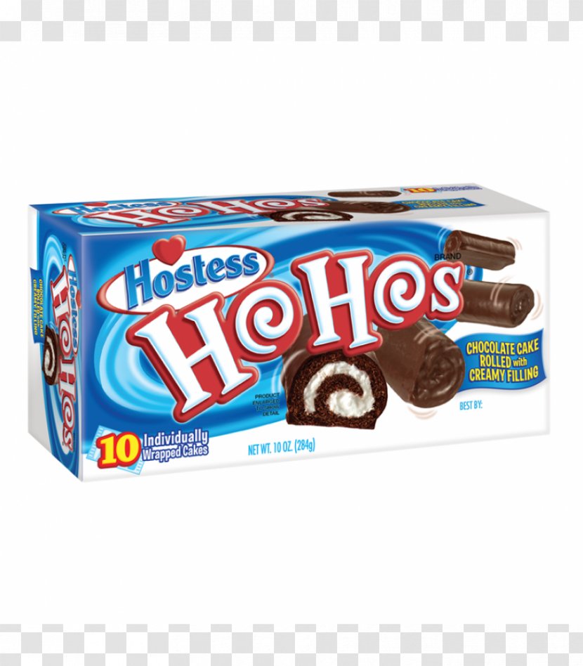 Ho Hos Twinkie Swiss Roll Chocolate Cake Ding Dong - Chip Cookie Transparent PNG