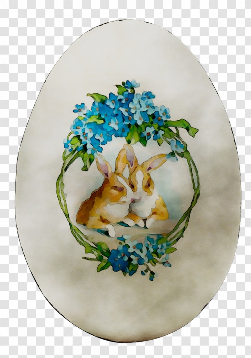 Easter Egg Flowerpot Porcelain - Dishware - Plate Transparent PNG