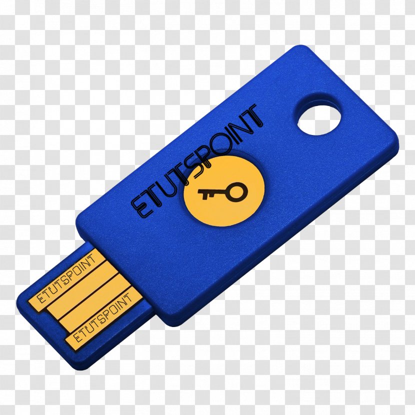 Universal 2nd Factor FIDO Alliance YubiKey Two Authentication - Fido - Key Transparent PNG