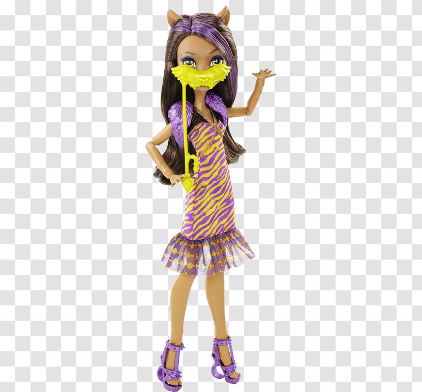 Monster High Original Gouls CollectionClawdeen Wolf Doll Cleo DeNile - Figurine Transparent PNG