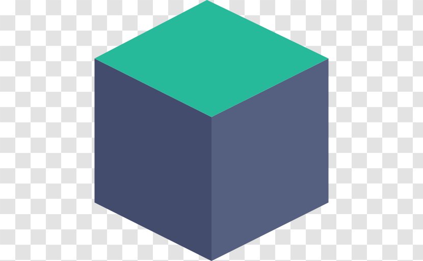 Cube Three-dimensional Space Square - Green - Cubes Vector Transparent PNG
