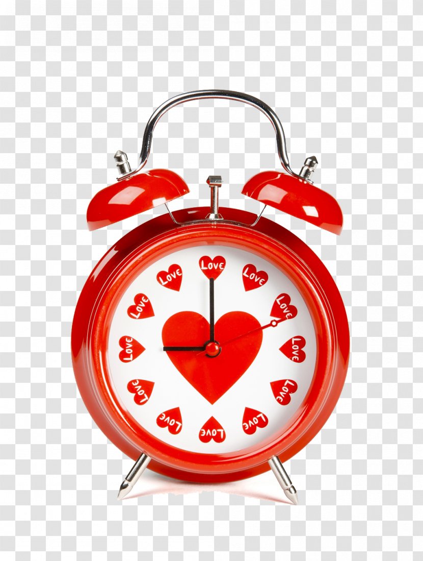 Valentines Day Holiday Gift Dia Dos Namorados Love - February 14 - Alarm Clock Transparent PNG