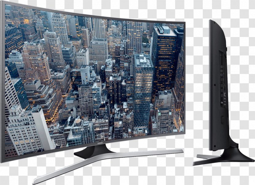 LED-backlit LCD 4K Resolution Ultra-high-definition Television Smart TV Samsung - Ledbacklit Lcd Transparent PNG