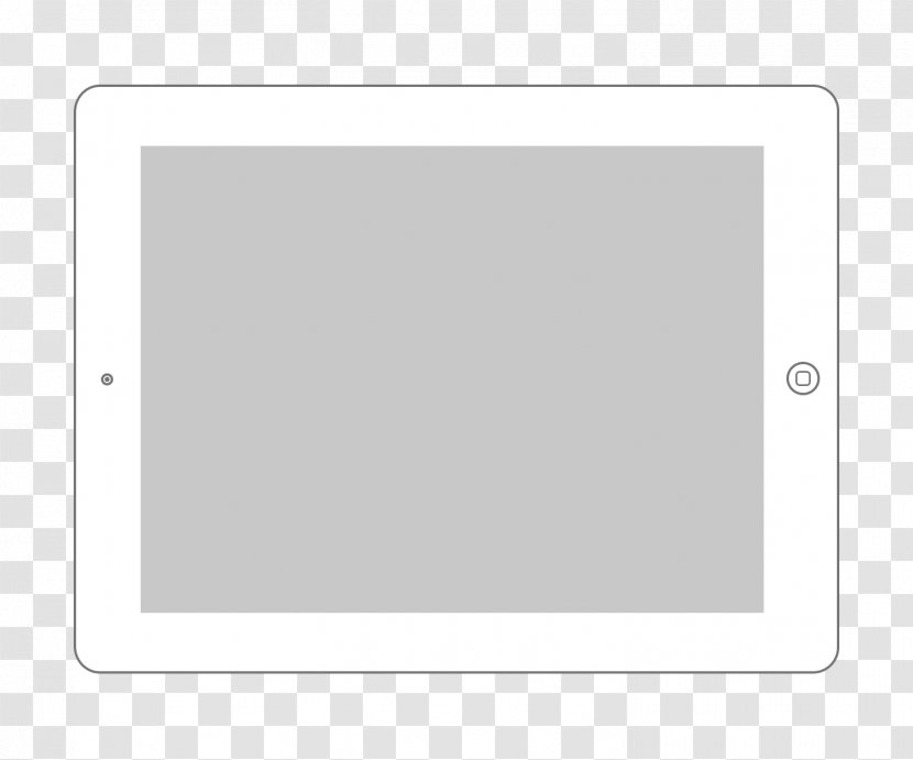 Angle Font - Rectangle - Ipad In Transparent PNG