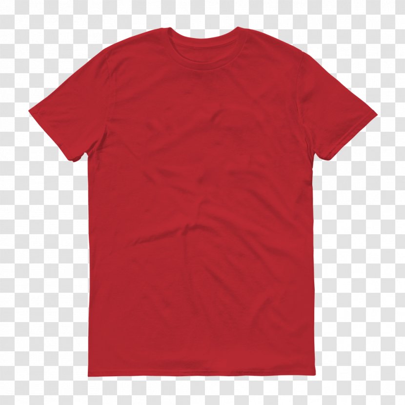T-shirt Hoodie Sleeve Uniqlo - Top - Printed T Shirt Red Transparent PNG