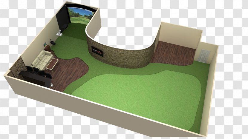 Furniture House Plan Room Floor - Golf Transparent PNG