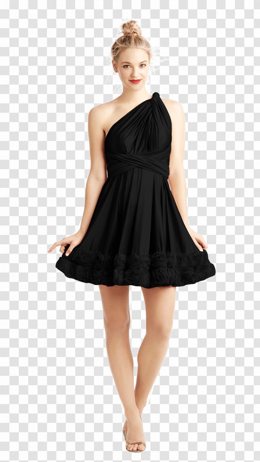 Little Black Dress Fashion Gown Vamp - Joint Transparent PNG