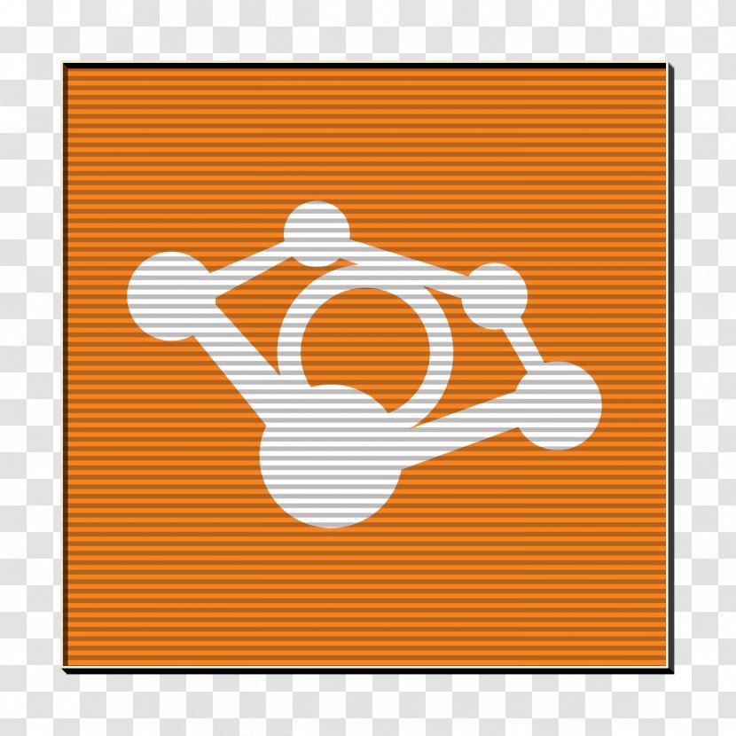 Social Media Icon - Logo - Orange Transparent PNG