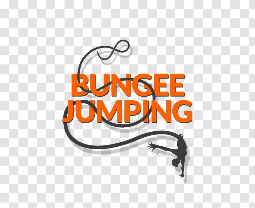 Bungee Jumping Krakow Logo Brand Orange Transparent PNG