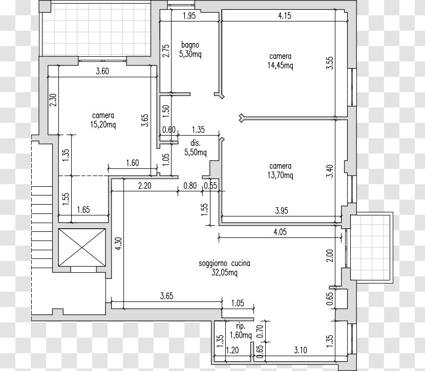 Floor Plan Planimetrics House Square Meter Apartment Transparent PNG