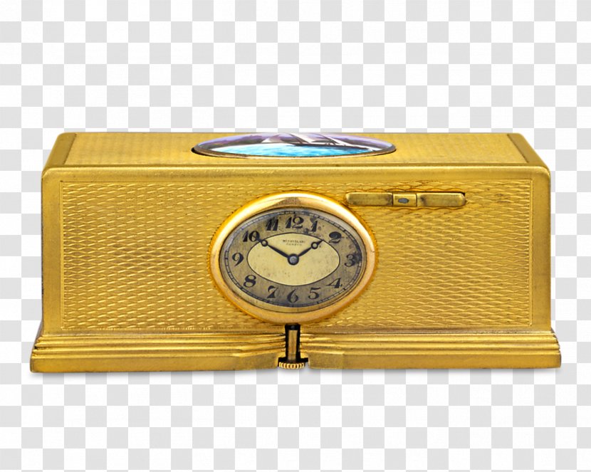 Singing Bird Box Clock Automaton - Gold Plating Transparent PNG