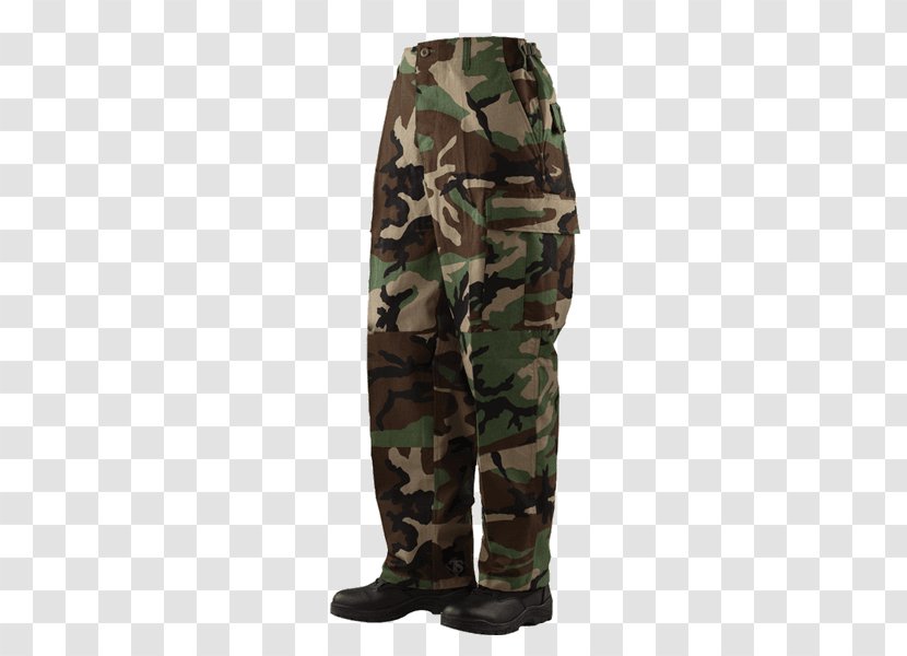 Battle Dress Uniform U.S. Woodland TRU-SPEC Pants Desert Camouflage - Military Transparent PNG