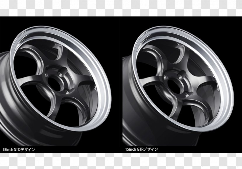 Alloy Wheel Tire Car Rim ADVAN - Mazda Transparent PNG
