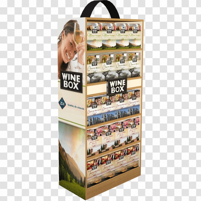 Seitel Display GMBH - Wine - POS Displays Customer ShopWine Box Transparent PNG