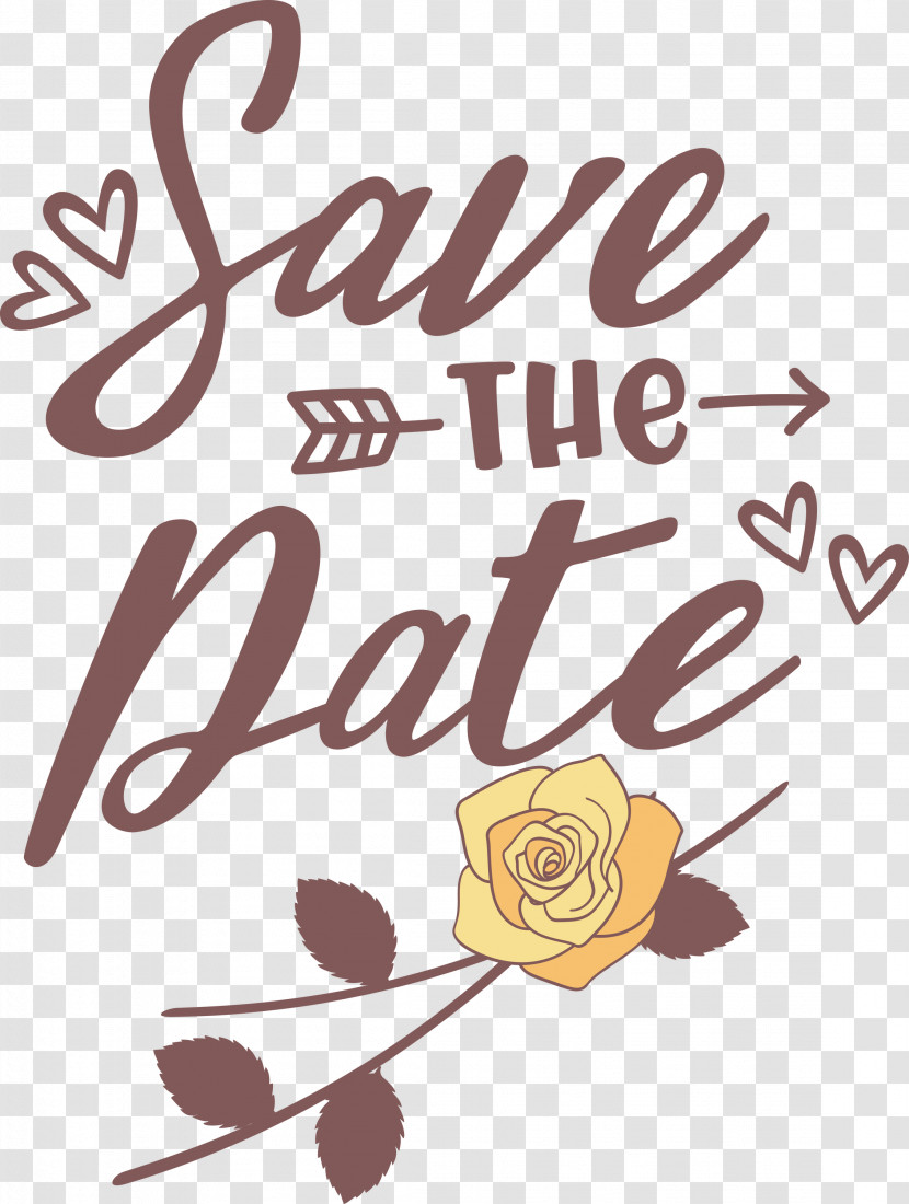 Save The Date Wedding Transparent PNG