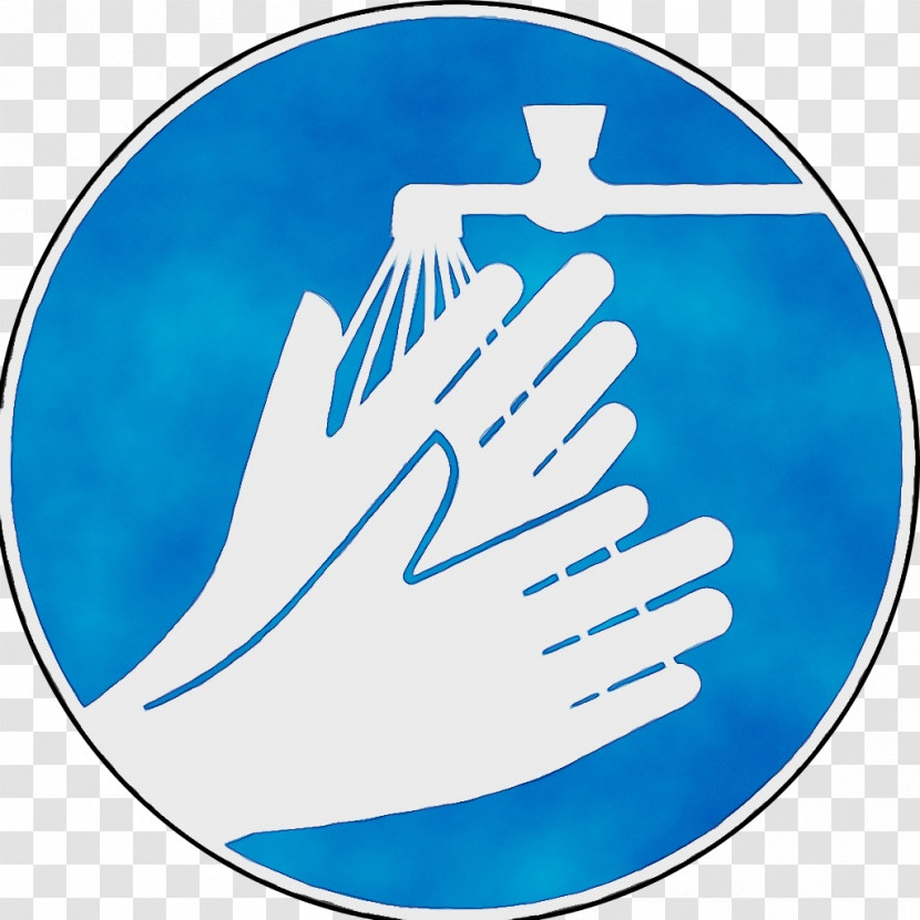 Blue Hand Finger Gesture Thumb Transparent PNG