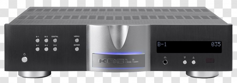 Krell Industries Preamplifier High-end Audio Amplificador Home Theater Systems - Stereo Amplifier - Illusion Transparent PNG
