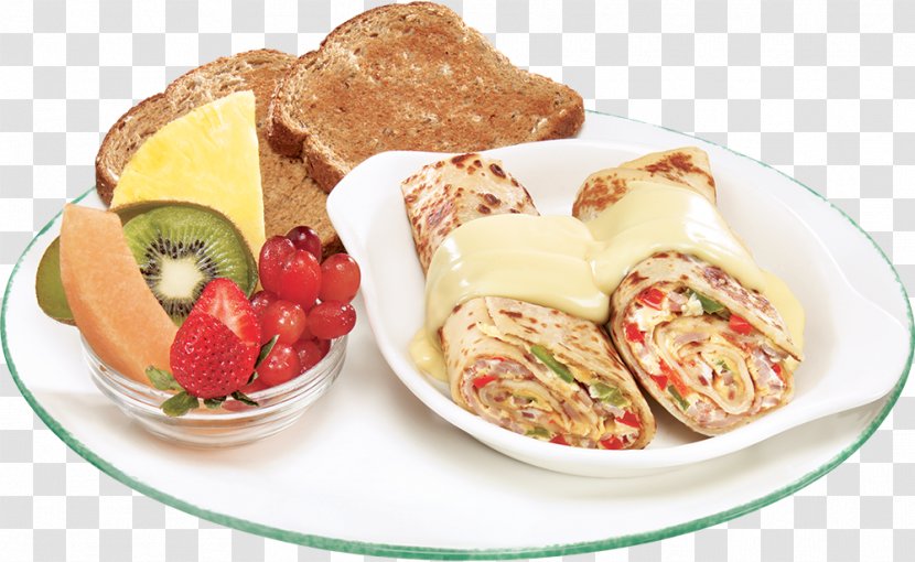 Full Breakfast Food Brunch Dish - Omelette Transparent PNG