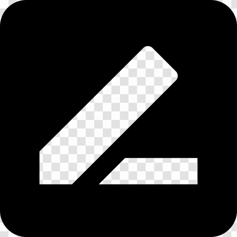 Brand Logo Line - Black And White Transparent PNG