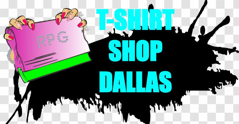 T-Shirt Shop Dallas Logo Printed T-shirt Printing - Dye - Reunion Design Ideas Transparent PNG