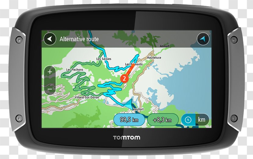 GPS Navigation Systems Central Europe TomTom Rider 410 Motorcycle - Smartphone - The Transparent PNG