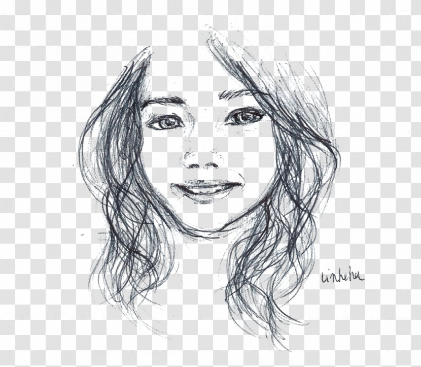 Beyond Good & Evil Drawing Art Sketch - Frame - Smiling Women Transparent PNG