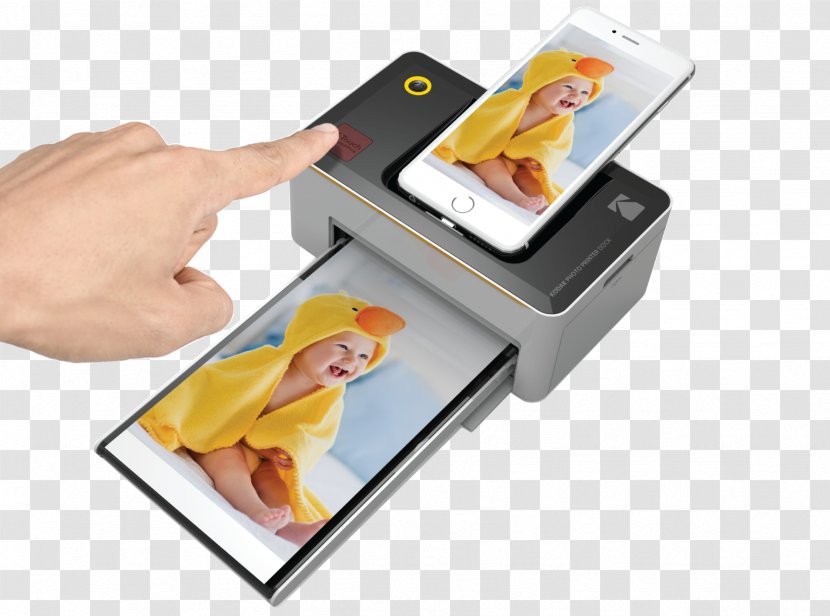 Kodak Photo Printer Dock PD-450 Android Camera - Printing Transparent PNG