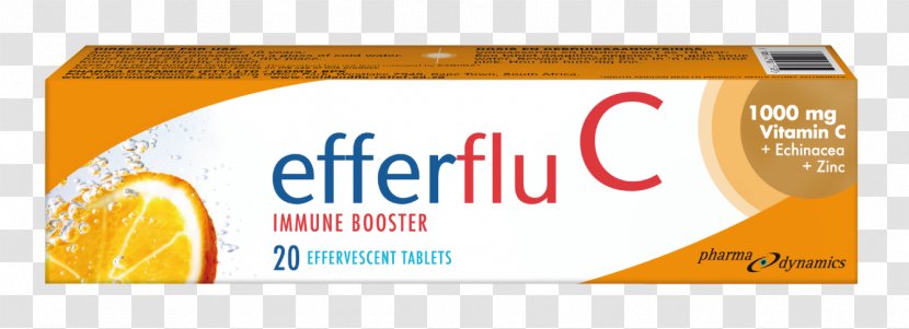 Dietary Supplement Efferflu C Immune Booster Vitamin Effervescent Tablet - Dose - Get Your Flu Shot Transparent PNG