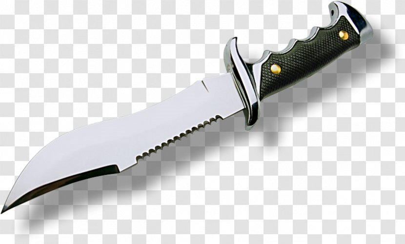 Bowie Knife Hunting & Survival Knives Throwing Dagger - Weapon Transparent PNG