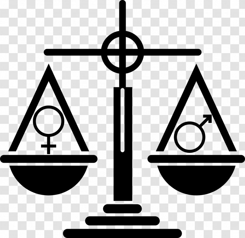 Measuring Scales Clip Art - Justice - Gender Transparent PNG