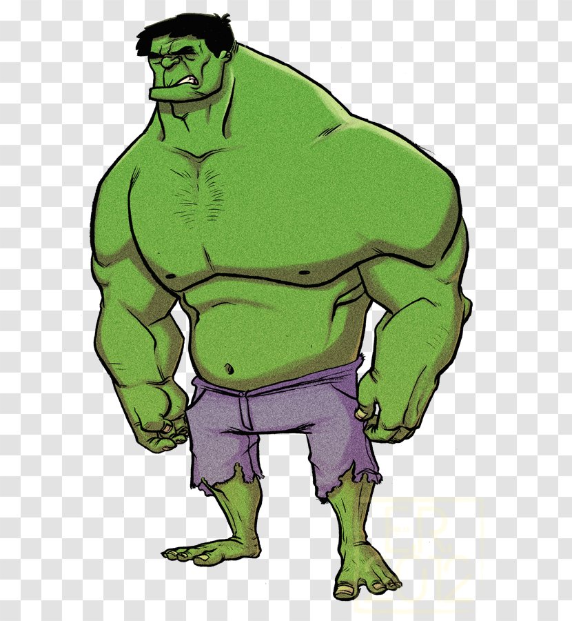 Hulk Superhero Illustration Cartoon Thunderbolt Ross - Animation Transparent PNG