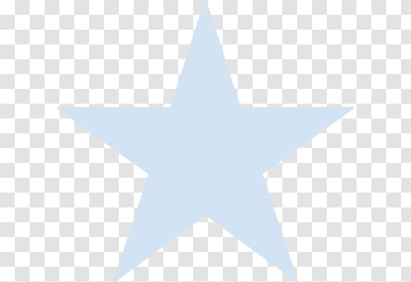 Light Blue Star Clip Art - Symbol Transparent PNG