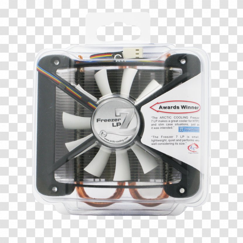 Computer System Cooling Parts Freezer Arctic Central Processing Unit Heat Sink - Hardware - Low Speed Fan Transparent PNG