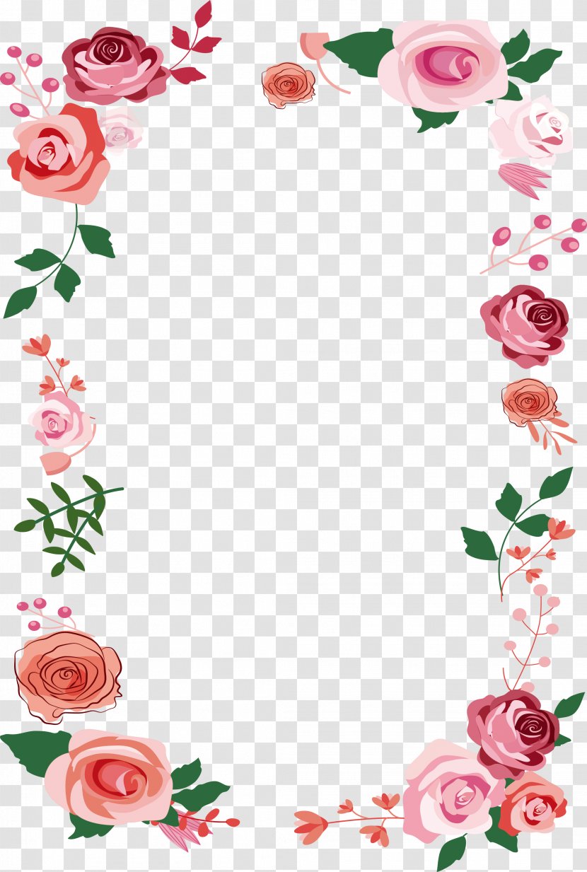 Marriage - Rose Order - Romantic Pink Roses Transparent PNG