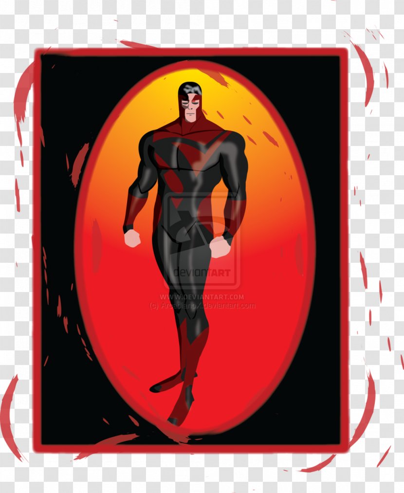 Cartoon Superhero - Art - Superman Scarf Transparent PNG