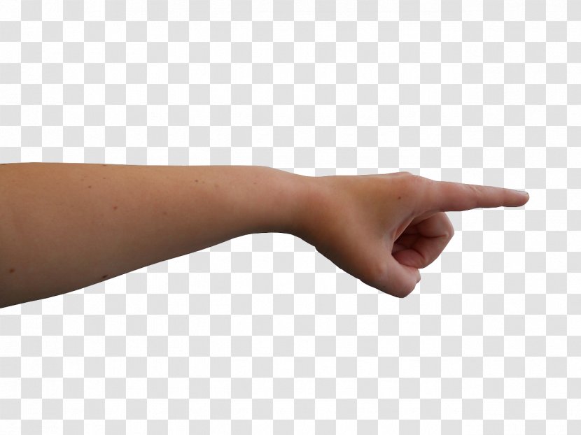 Index Finger Digit Gesture Pointing - Heart - Hand Gun Transparent PNG