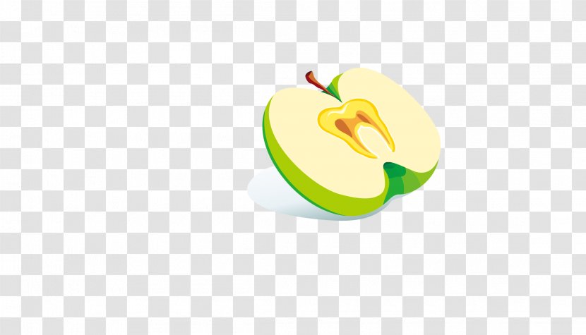 Logo Font - Food - Apple Halves Transparent PNG