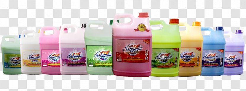 Laundry Detergent Soap Plastic Bottle - Ten Li Peach Blossom Transparent PNG