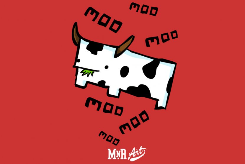 Cattle Moo Clip Art - Cow Illustrations Transparent PNG