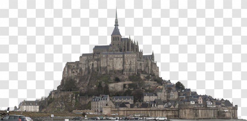 Mont Saint Michel Abbey Saint-Michel Bay Hotel Mercure Saint-Malo - Fantasy City Photos Transparent PNG