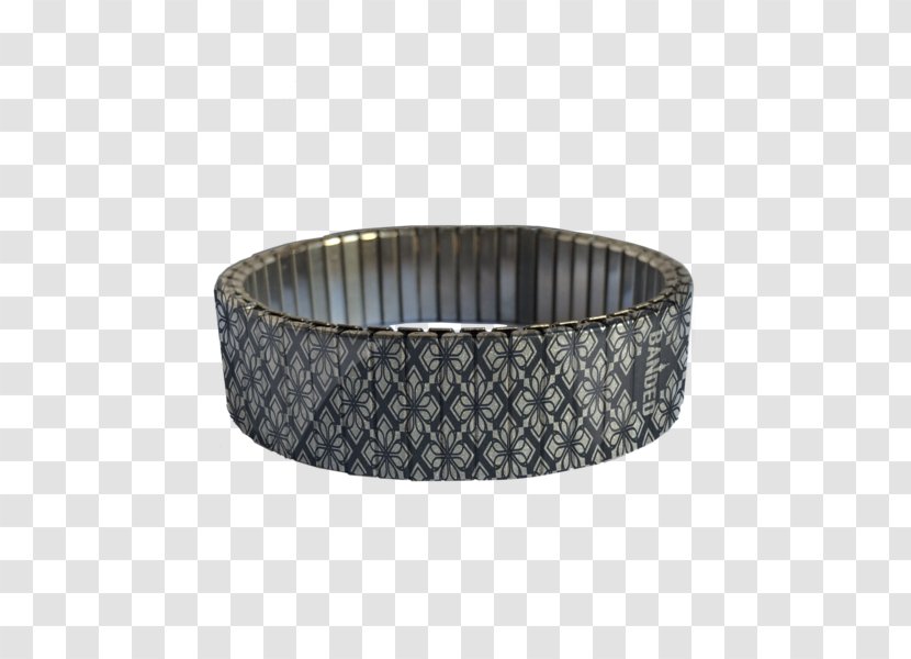 Bracelet Bangle Tile Metal Silver - Manchurian Transparent PNG