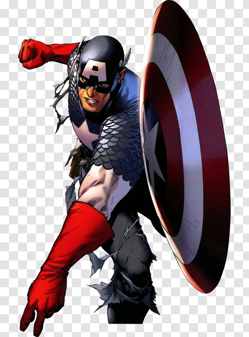 Captain America Superhero Marvel Comics Comic Book - Fight Transparent PNG