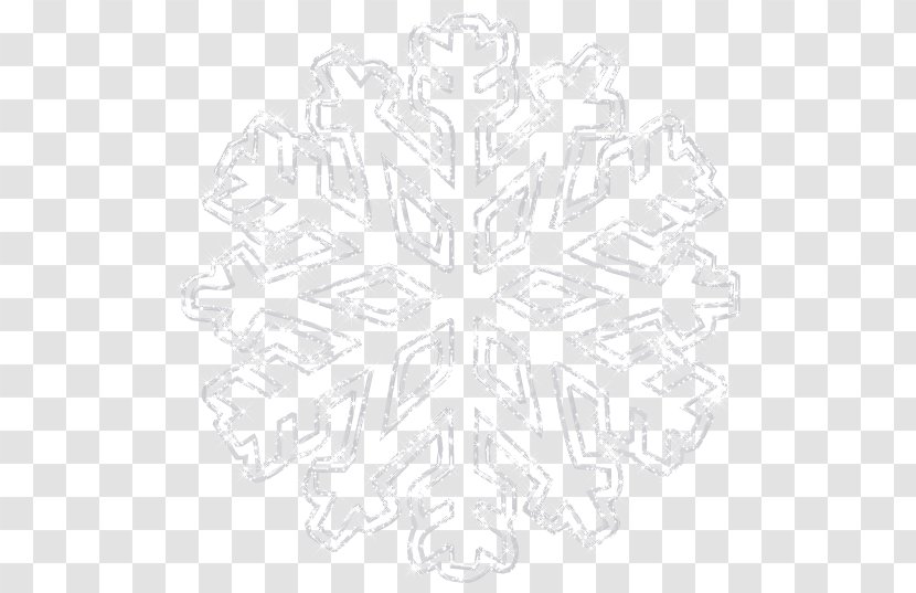 Symmetry Line Angle Point Pattern - Photography - Shining Snowflake Picture Transparent PNG