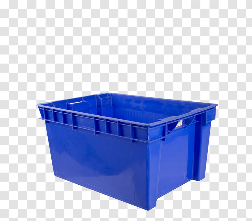 Plastic Box Industry Rubbish Bins & Waste Paper Baskets Intermodal Container - Blue Transparent PNG
