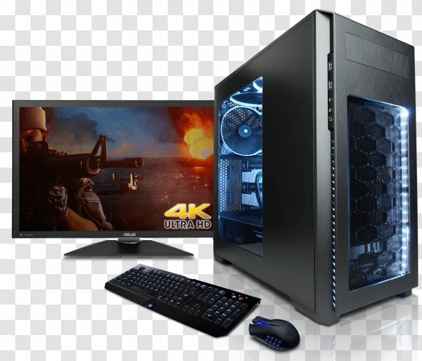Intel Graphics Cards & Video Adapters Gaming Computer Desktop Computers CyberPowerPC - Picture Transparent PNG